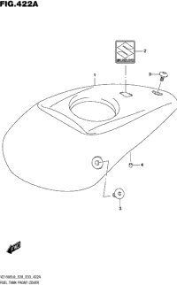 Fuel Tank Front Cover