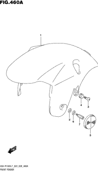 Front Fender (Gsx-R1000l7 E03)
