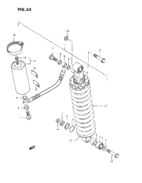 Rear Shock Absorber (G)