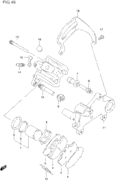 Rear Caliper (Model L/M)