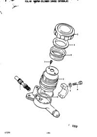 Master Cylinder (Asco) (Gt250a