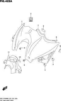 Fuel Tank Front Cover