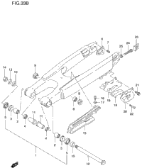 Rear Swinging Arm (Model W)