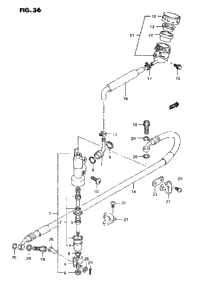 Rear Master Cylinder (Model N)