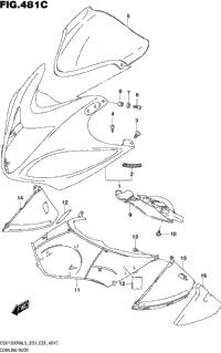 Cowling Body (Gsx1300ral5 E33)
