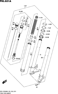 Front Fork Damper (Gsx-R1000a)