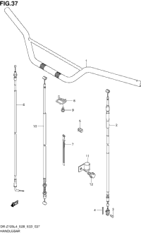 Handlebar (Dr-Z125l4 E28)