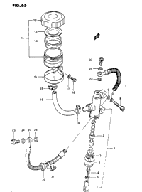 Rear Master Cylinder (Model X)