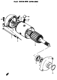 Starting Motor (Nippon Denso)