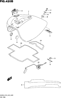 Fuel Tank (Vl800l6 E28)