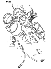 Speedometer-Tachometer