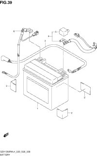 Battery (Gsx1300ral4 E33)