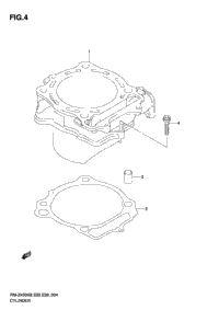 Cylinder (Rm-Z450 K8/K9/L0)