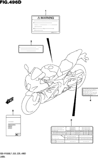 Label (Gsx-R1000al7 E03)