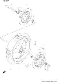 Front Wheel (Model S/T/V/W)