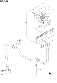 Clutch Master Cylinder (Gsf1200k1/K2/K3)