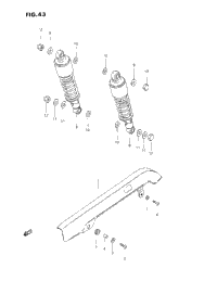 Chain Case-Rear Shock Absorber