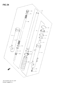 Front Damper (Dr-Z125l)