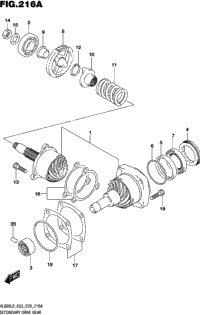 Secondary Drive Gear