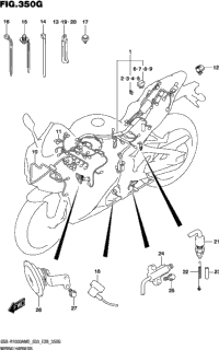 Wiring Harness (Gsx-R1000a:E03,E28)