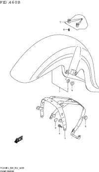 Front Fender (Vl800t)