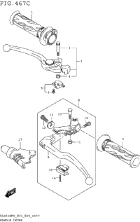 Handle Lever (Dl650am4 E33)