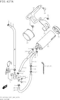 Evap System (Dr-Z400sl5 E33)