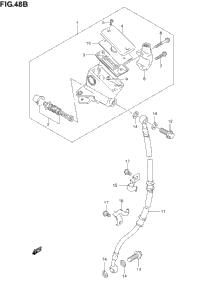 Front Master Cylinder (Gs500fk4/K5/K6)