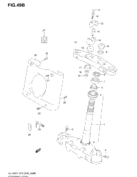 Steering Stem (Model K1/K2/K3/K4)