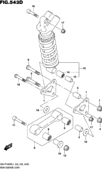 Rear Cushion Lever (Gsx-R1000rzl7 E03)