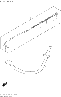 Rear Brake Rod