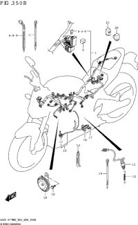 Wiring Harness (Gsx-S750a,Gsx-S750za:E33)