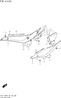 Side Lower Cover (Gsx-R1000a)