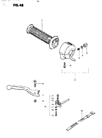 Right Handle Switch (Model X)