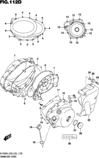 Crankcase Cover (Vl1500tl9 E33)