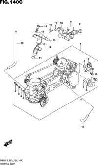Throttle Body (Sv650al8 E28)