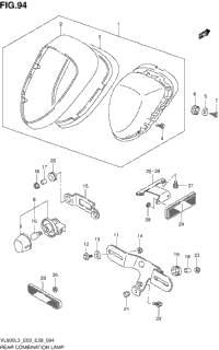 Rear Combination Lamp (Vl800tl3 E03)