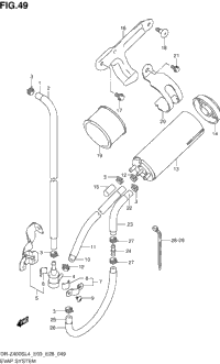 Evap System (Dr-Z400sl4 E33)