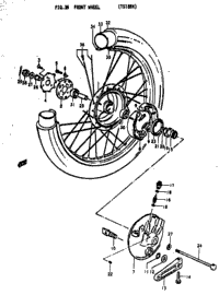 Front Wheel (Ts185n)