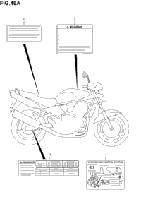 Label (Gsf1200k1/K2/K3)