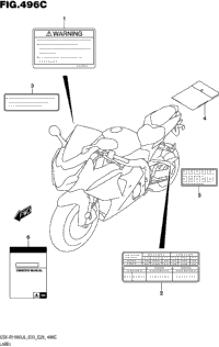 Label (Gsx-R1000l6 E33)