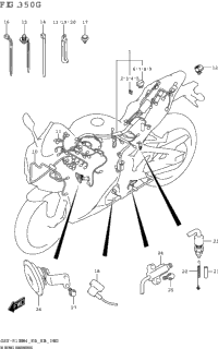 Wiring Harness (Gsx-R1000a:(E03,E28))