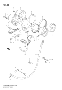 Speedometer - Tachometer (Gs500h E28, E95)