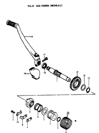 Kick Starter (Rm125a