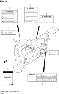 Label (Gsx-R1000zl4 E03)