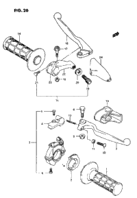Handle Switch (Model P/R)