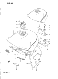 Fuel Tank (Model J/K)