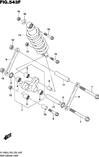 Rear Cushion Lever (Vl1500tl8 E28)
