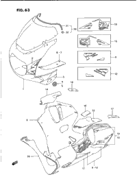 Cowling Body Parts (Model S D4a)
