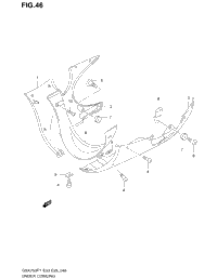 Under Cowling (Model W/X/Y)